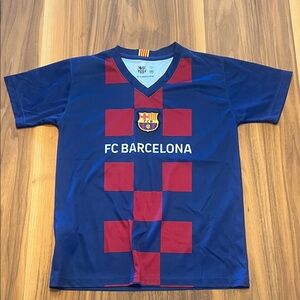 FC Barcelona Messi Soccer Jersey. Size 10. Great condition.